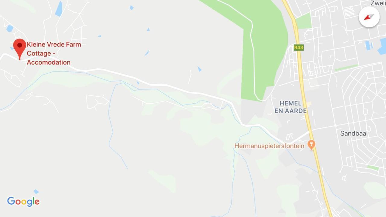 Kleine Vrede Farm Cottage Hermanus Zewnętrze zdjęcie